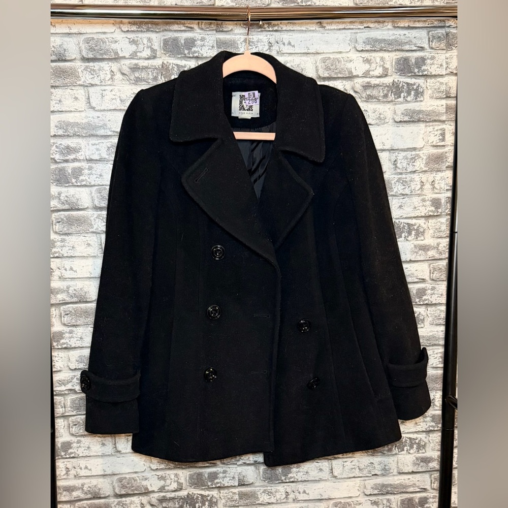 Anne Klein Wool Pea Coat